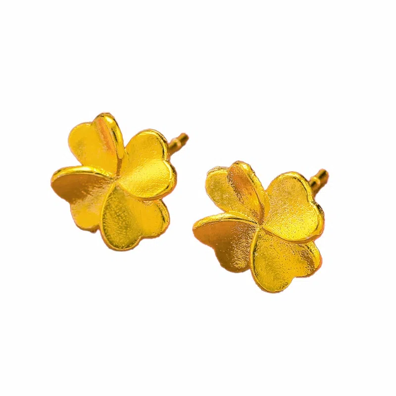 零界 时尚轻奢优雅简约大气 养耳洞睡觉免摘 气质个性精致小巧日常通勤百搭 合金 耳钉 女款