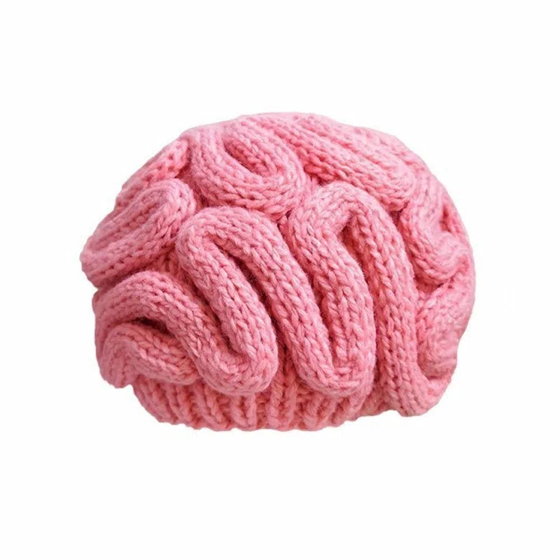 VIVIWELL Brain Hat Pink
