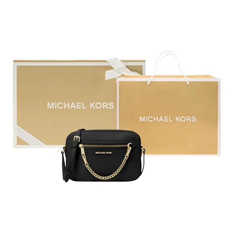 Michael Kors Jet Set Camera Bag Black