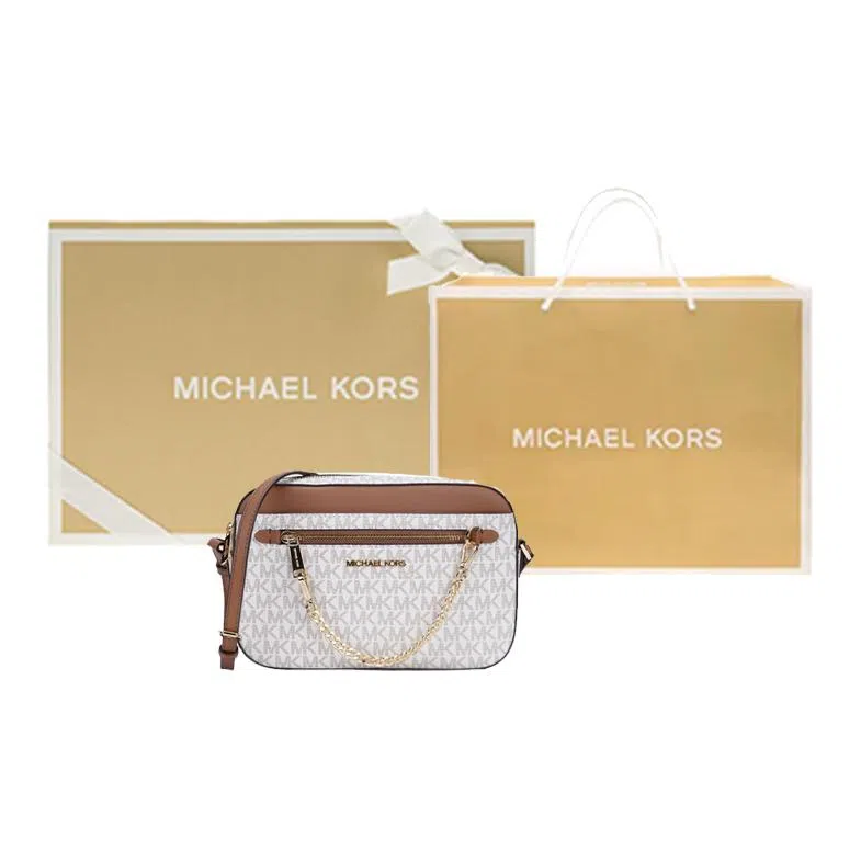 MICHAEL KORS MK Jet Set Logo PVC