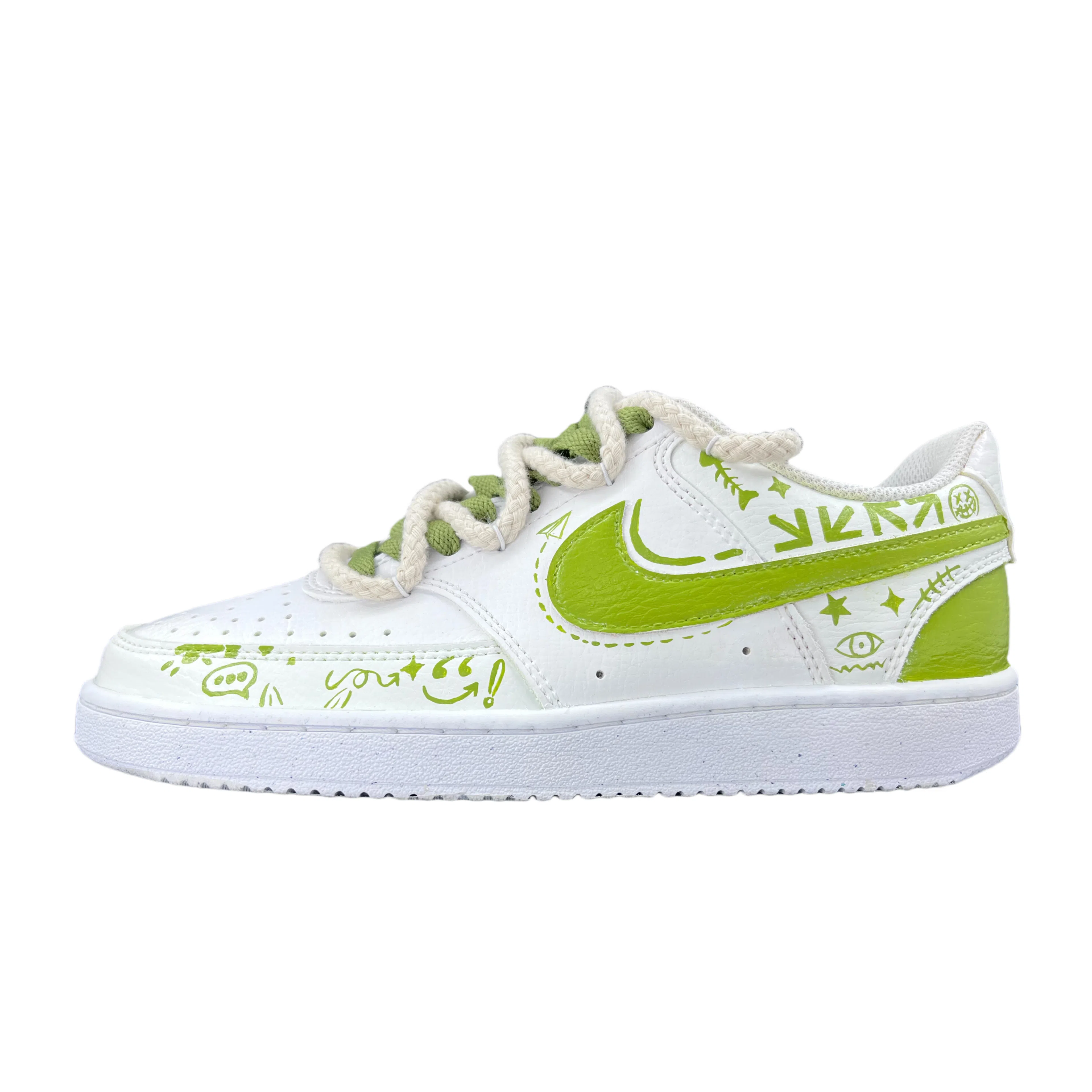 Nike Court Vision 1 Low White Green