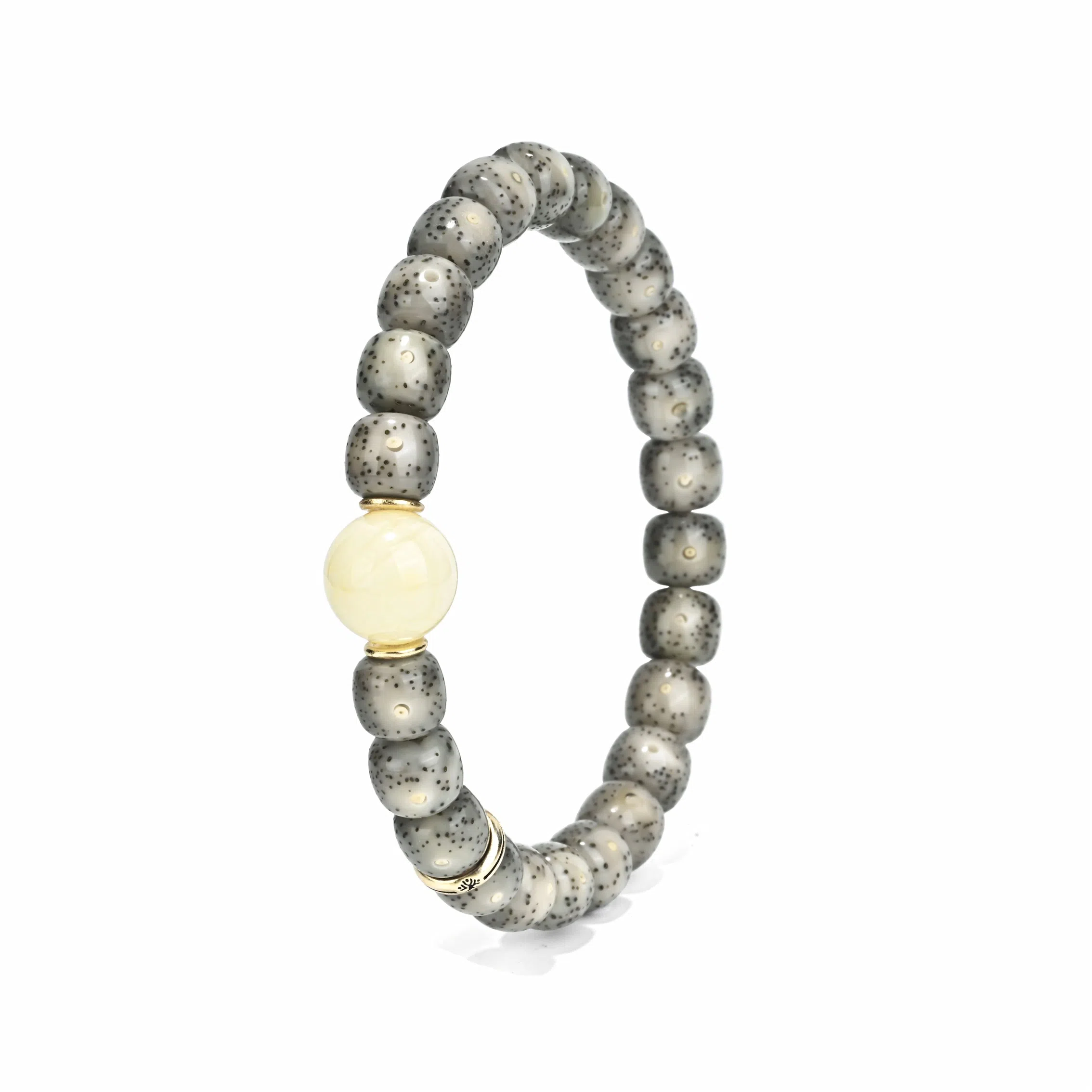 钰澜文玩 小冰糖圆珠搭配款 星月菩提 手串 男女同款情侣款