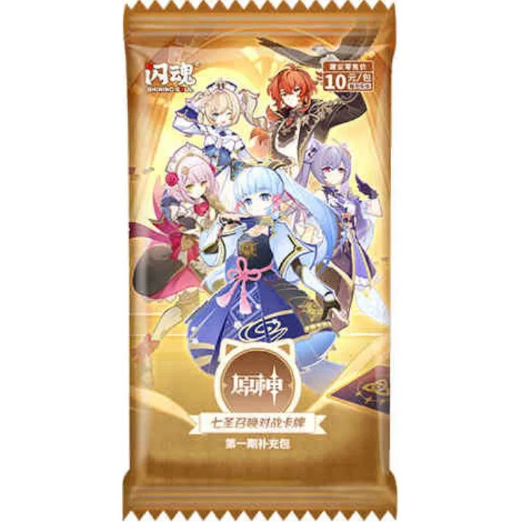 原神 七圣召唤 第一期补充包 对战卡一盒装
