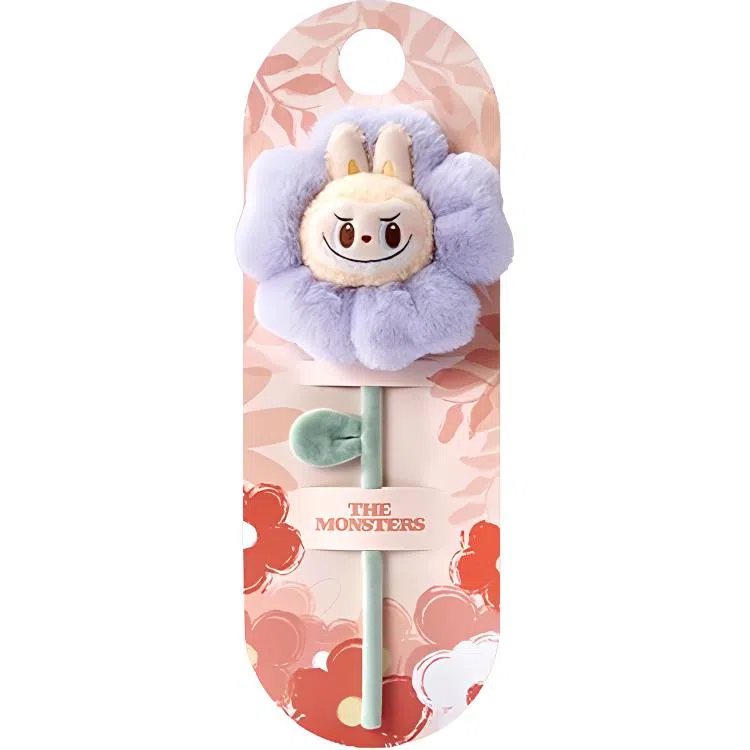 POP MART LABUBU Flower Fairy Bouquet Purple