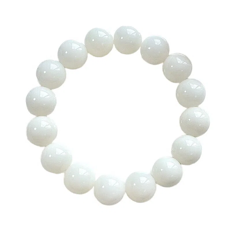 余笙情 招财进宝炭烧多宝绿飘花 原生态渐变绿 复古民族风高级感原生态佛珠盘玩 禅意 菩提根 手串 男女同款情侣款