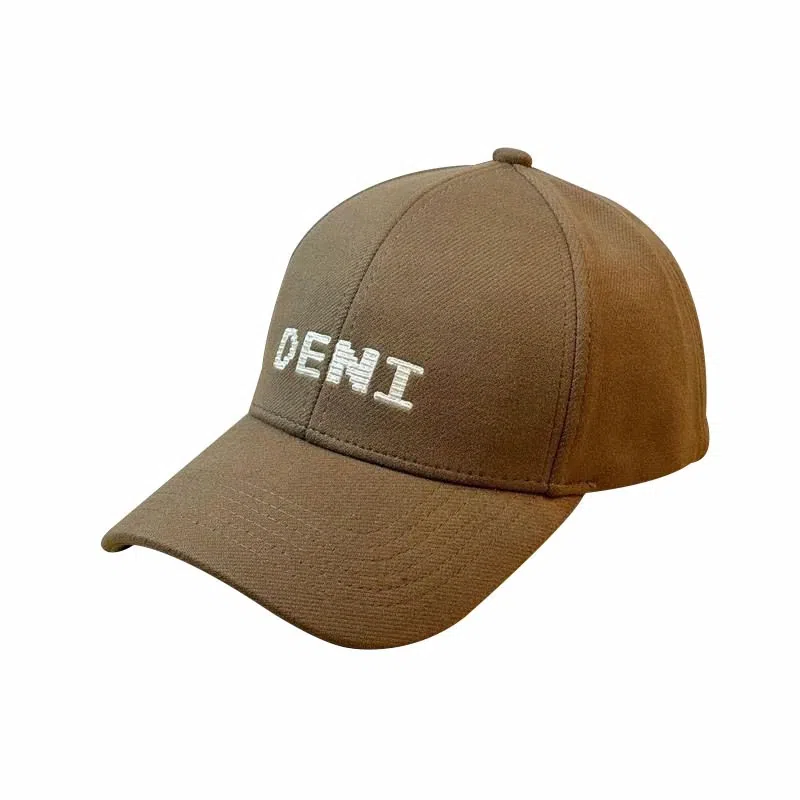 浪莎 仿羊绒硬顶字母刺绣 毛呢 鸭舌帽 男女同款情侣款