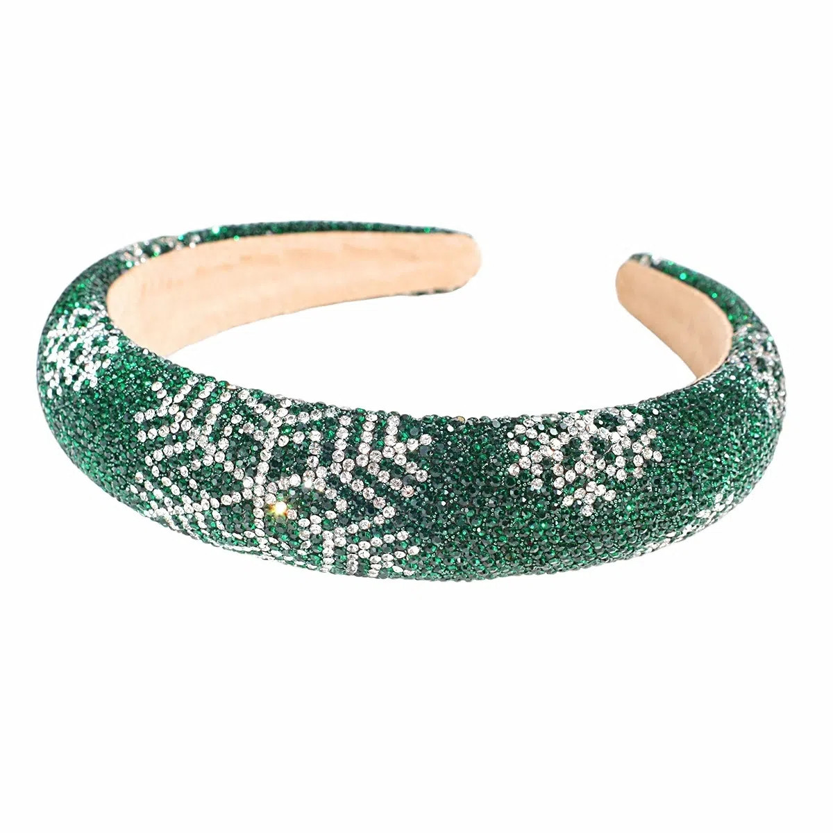 彤彤兔 欧美时尚简约个性高级感百搭高颅顶 水钻 发箍 女款