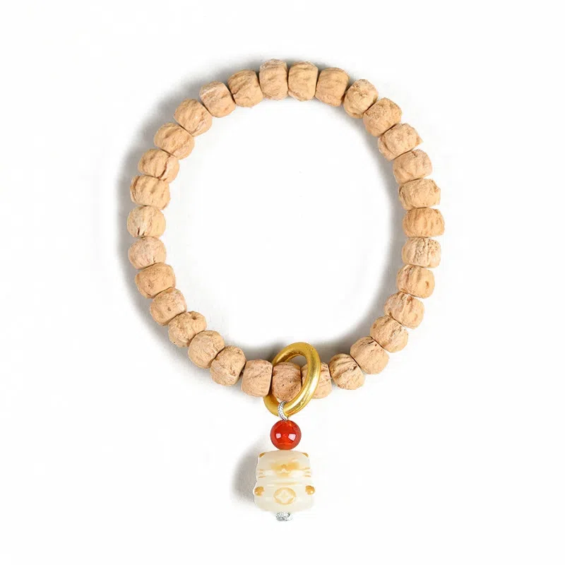 書卓 精品念珠可爱治愈田园炭烧菩提文玩手持#好运 柏香籽/百香籽 手串 男女同款情侣款