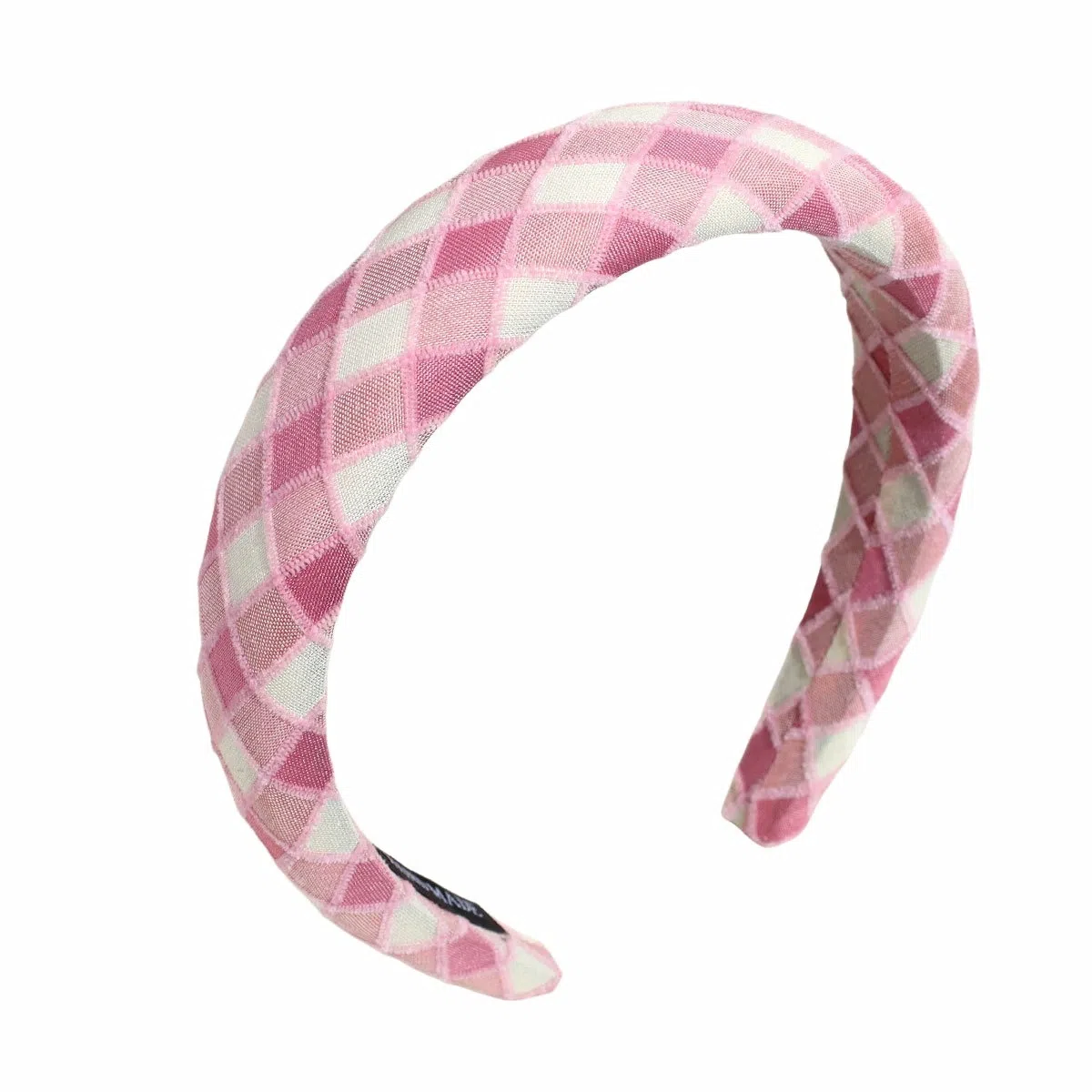 彤彤兔 格子复古海绵高颅顶显脸小时尚头箍外出百搭发饰 涤纶 发箍 女款