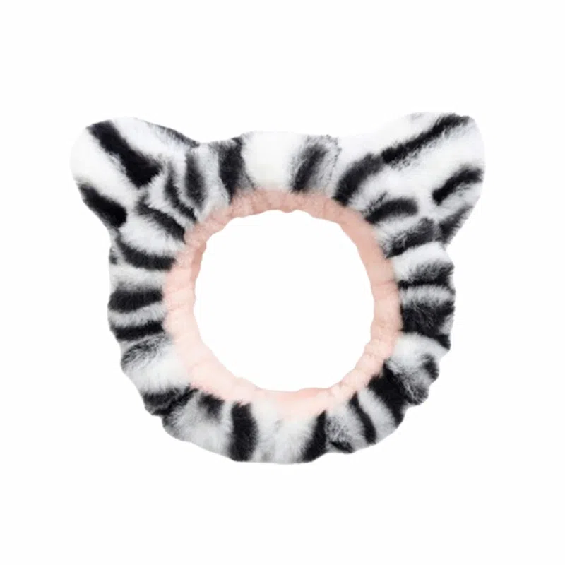 简应舒 猫耳朵洗脸化妆敷面膜专用 法兰绒 发带 女款