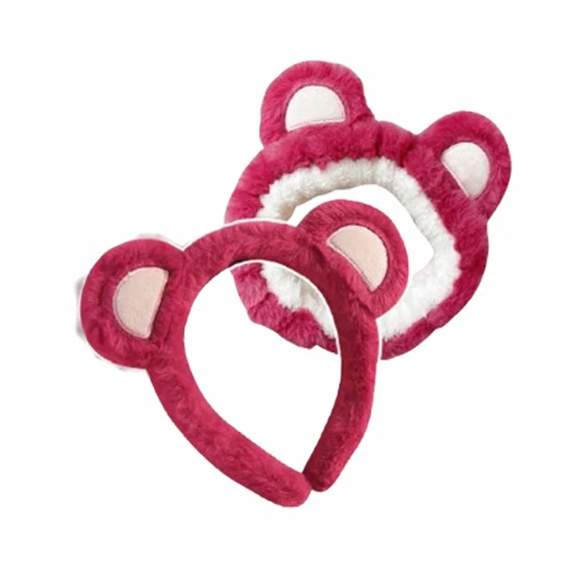 简应舒 束发洗脸洗漱敷面膜化妆可爱耳朵 聚酯纤维 发带 女款