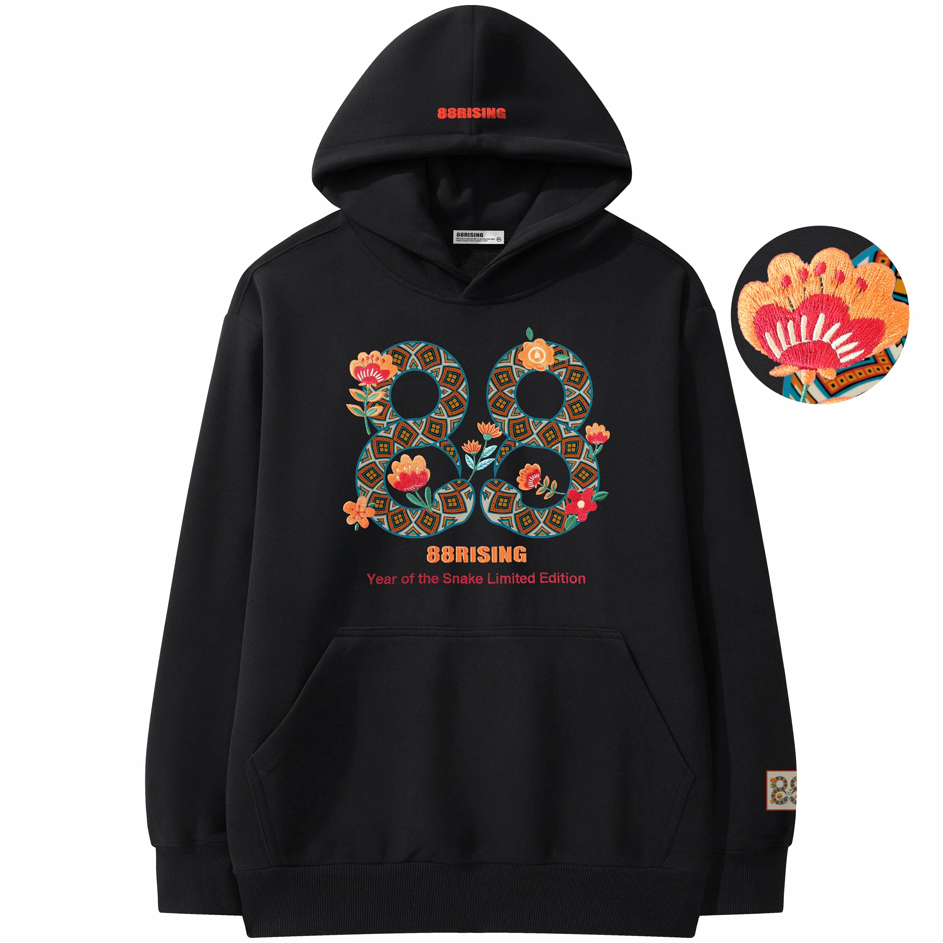 88rising Embroidered Hoodie