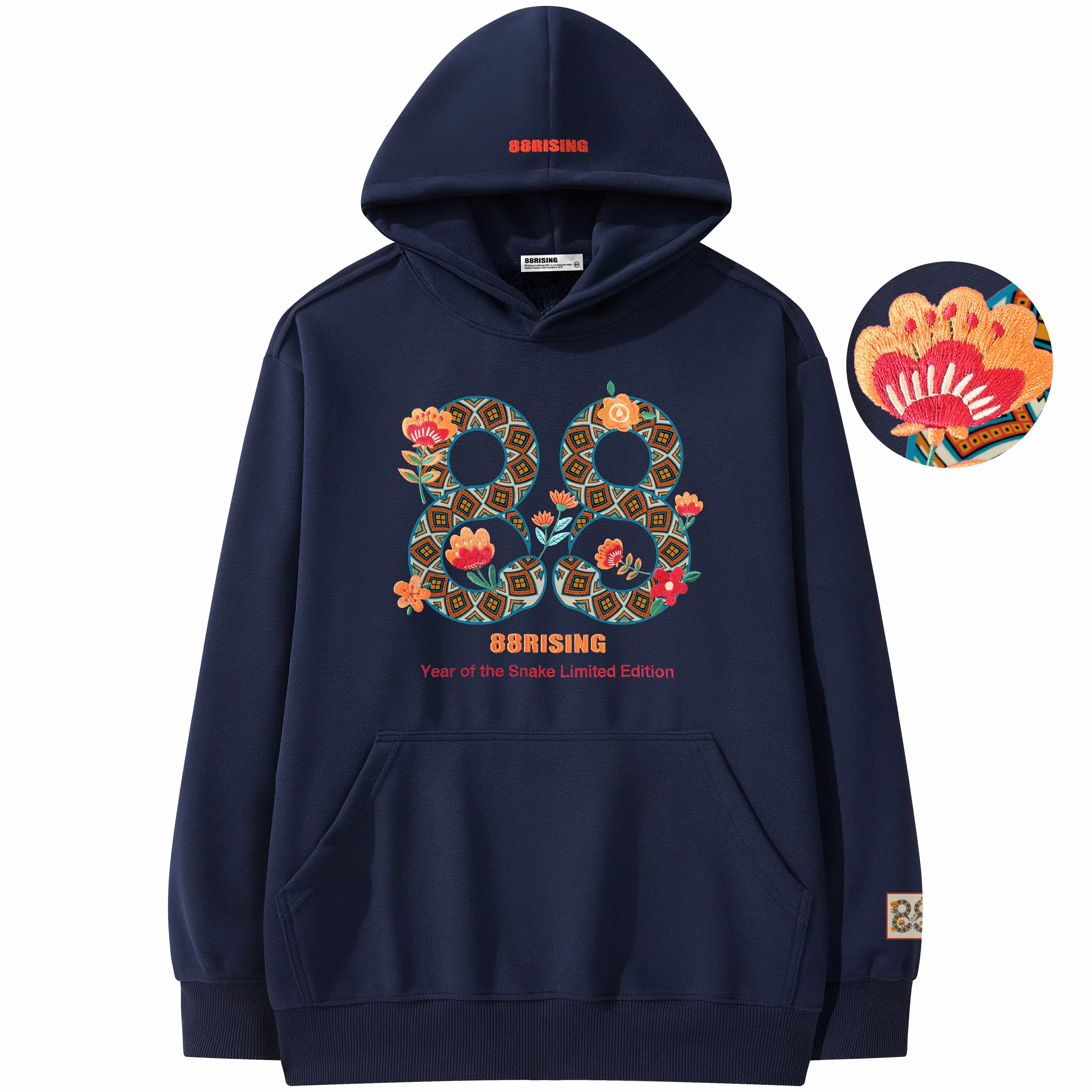 88rising Embroidered Hoodie