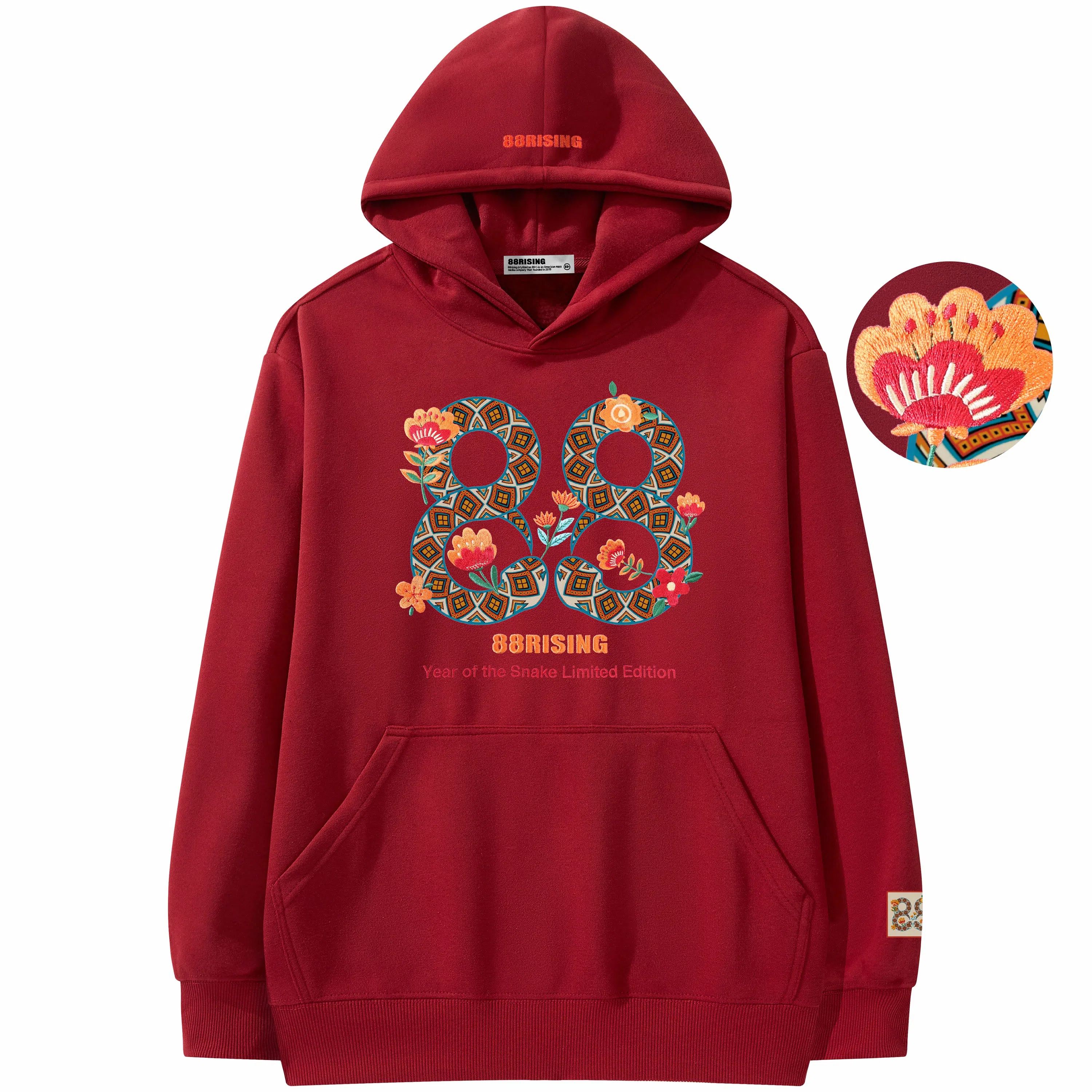 88rising Embroidered Hoodie
