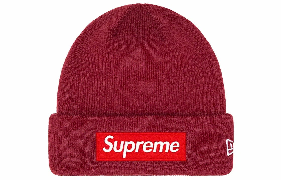 Supreme x New Era Box Logo Beanie
