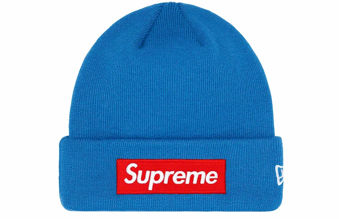 Supreme x New Era Box Logo Beanie