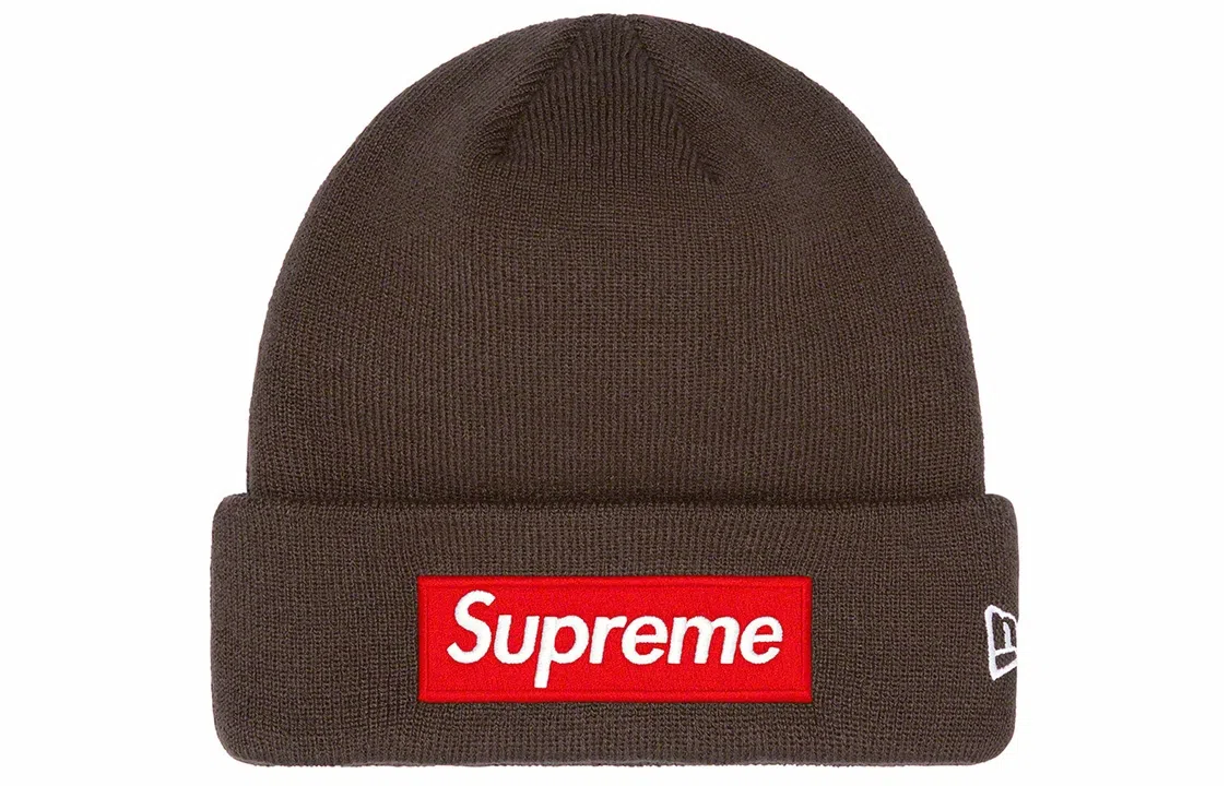Supreme x New Era Box Logo Beanie