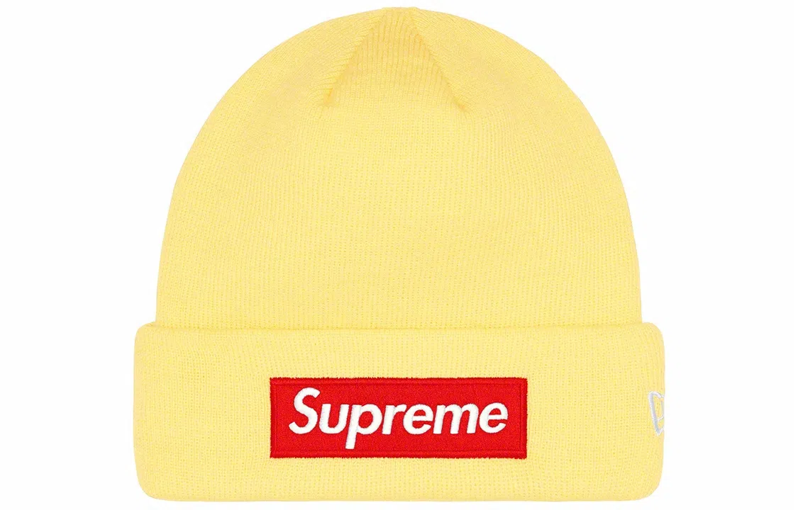 Supreme x New Era Box Logo Beanie