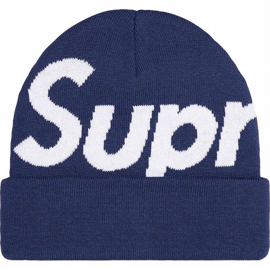 Supreme Week 10 big logo beanie
