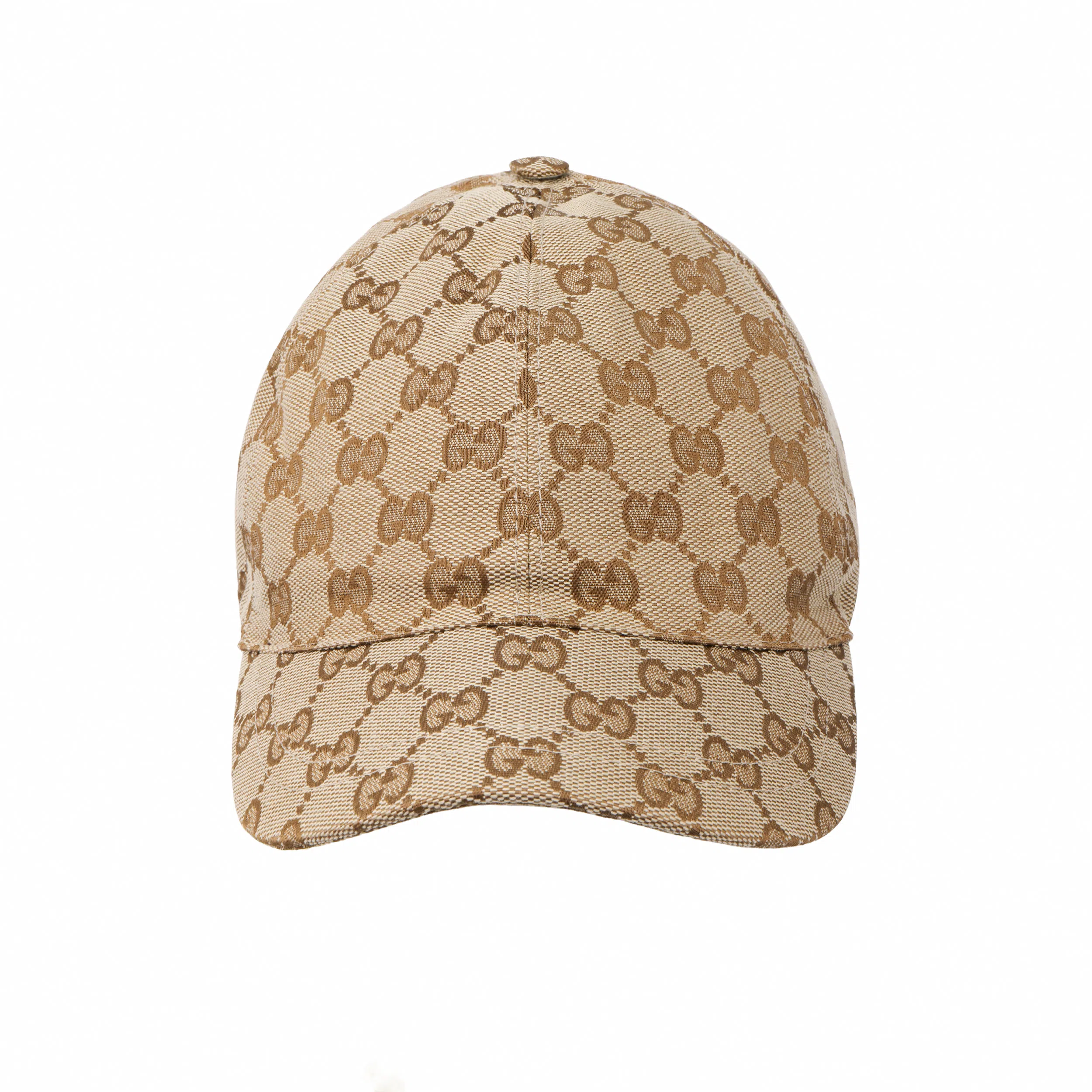 Gucci GG Canvas Baseball Cap Beige/Ebony