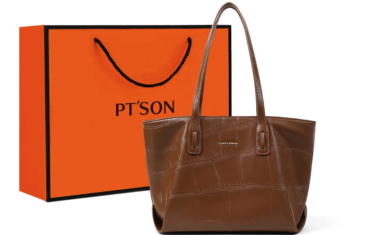 PT'SON Tote Bag Brown