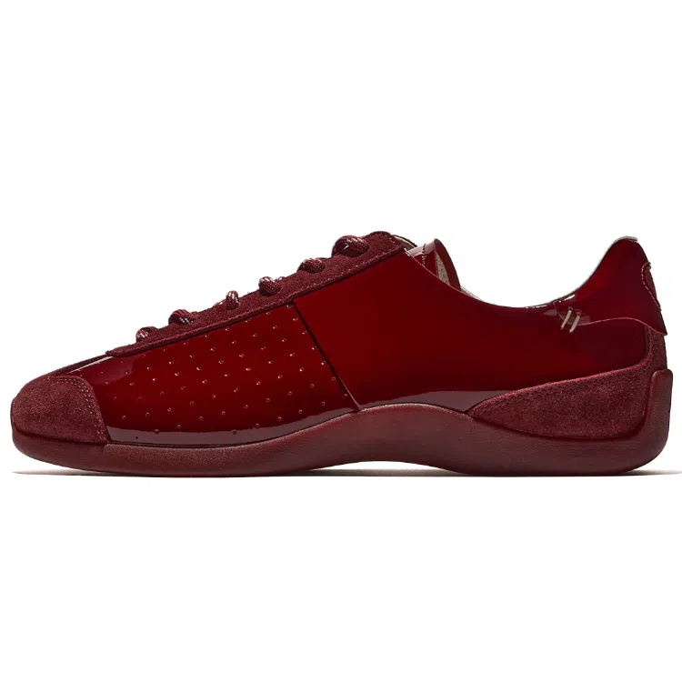 FOOT INDUSTRY Low-Top Burgundy