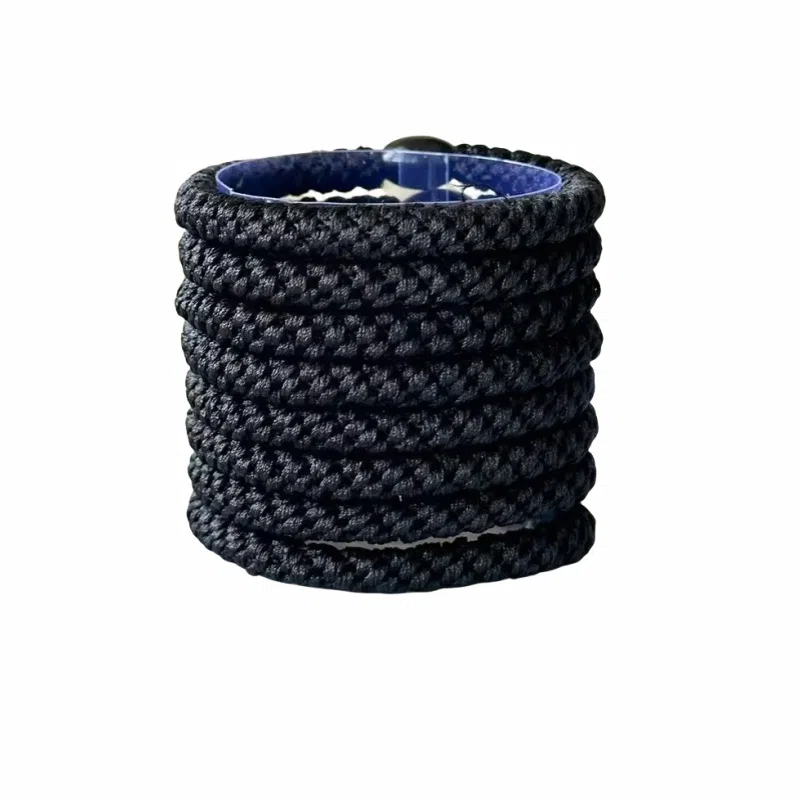 丹琴 丹麦时尚高弹力加粗加厚发绳高端百搭编织头饰简约发饰 皮筋 头绳 女款