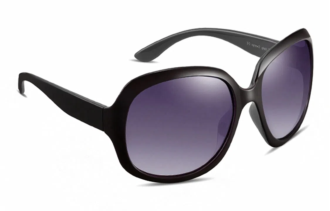 优幽兰 高级感小众潮流显瘦百搭素颜帅气开车驾驶旅行户外复古道具拍照街拍气质时尚穿搭 椭圆形 太阳眼镜 女款