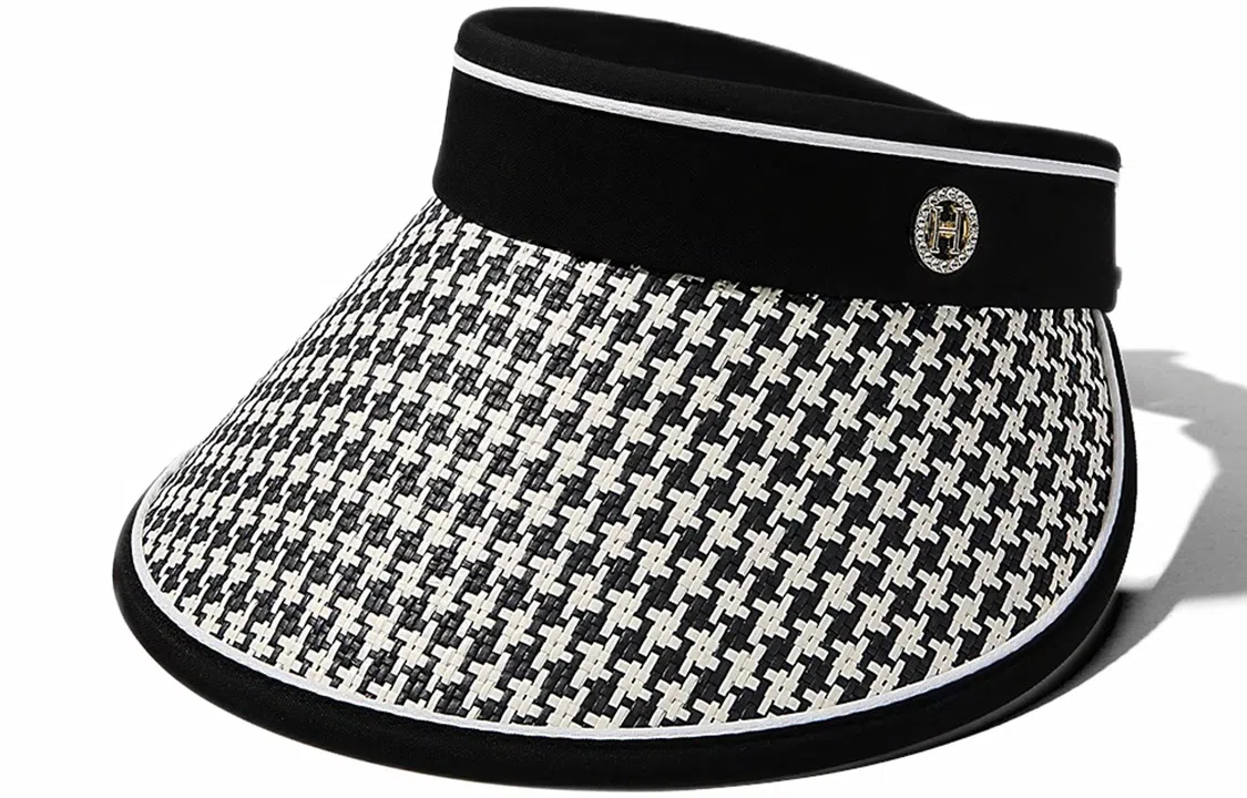 优幽兰 出行旅游大帽檐韩版编织遮脸时尚开车骑行透气防紫外线大脸显小 聚酯纤维 防晒帽 女款