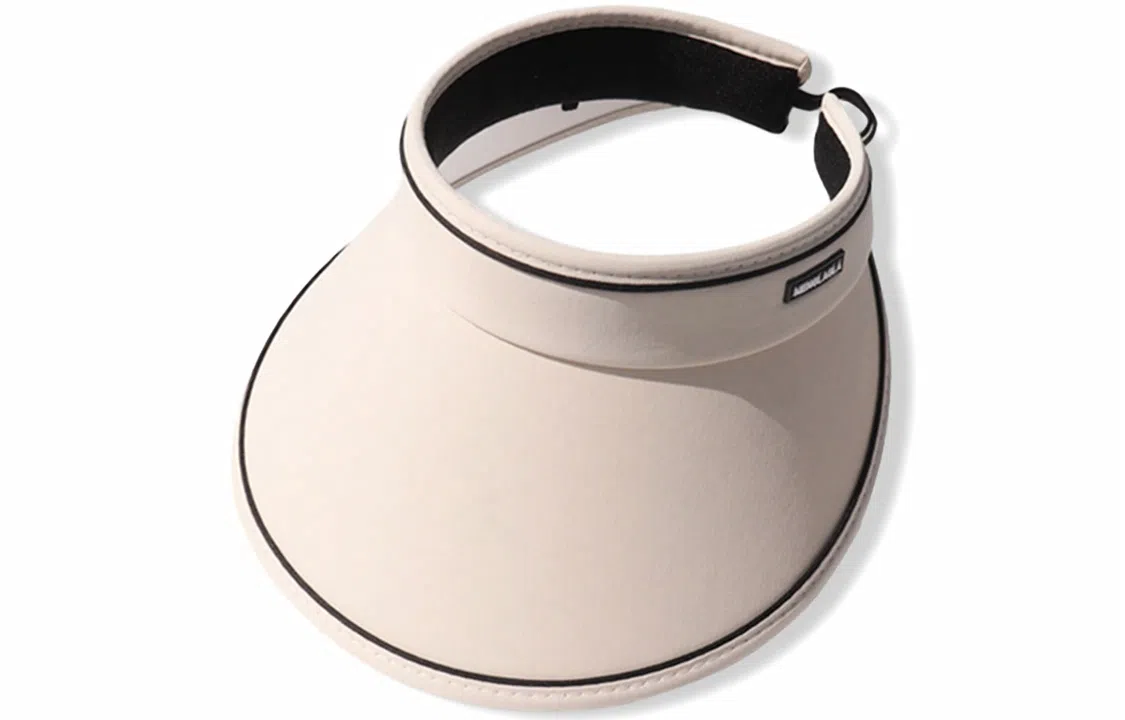 优幽兰 帽子大头围 时尚太阳帽潮流实用空顶帽韩版纯色设计感小众显脸小休闲旅游遮阳帽氛围感防紫外线高级感 棉 防晒帽 女款