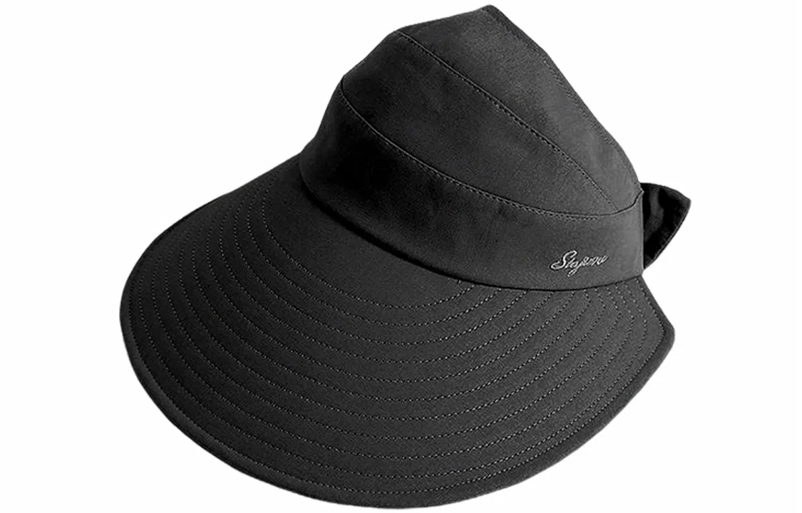 优幽兰 时尚 优雅气质大脸显小户外旅行撞色潮流休闲简约夏季防紫外线韩版穿搭 棉 防晒帽 女款