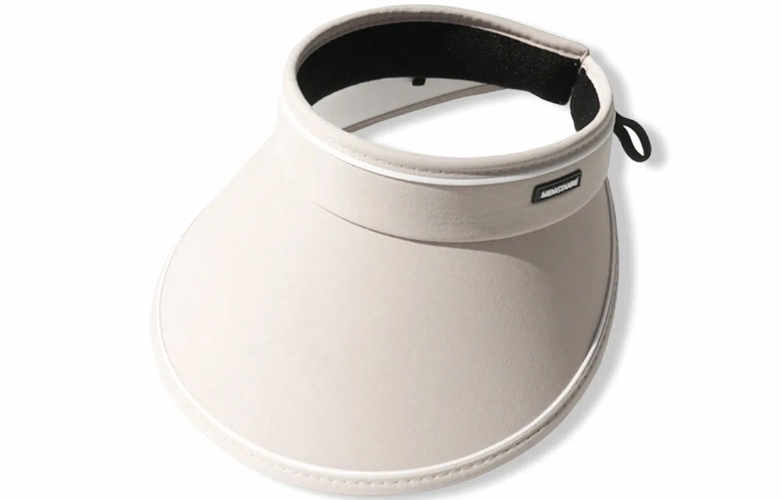 优幽兰 帽子大头围 时尚太阳帽潮流实用空顶帽韩版纯色设计感小众显脸小休闲旅游遮阳帽氛围感防紫外线高级感 棉 防晒帽 女款