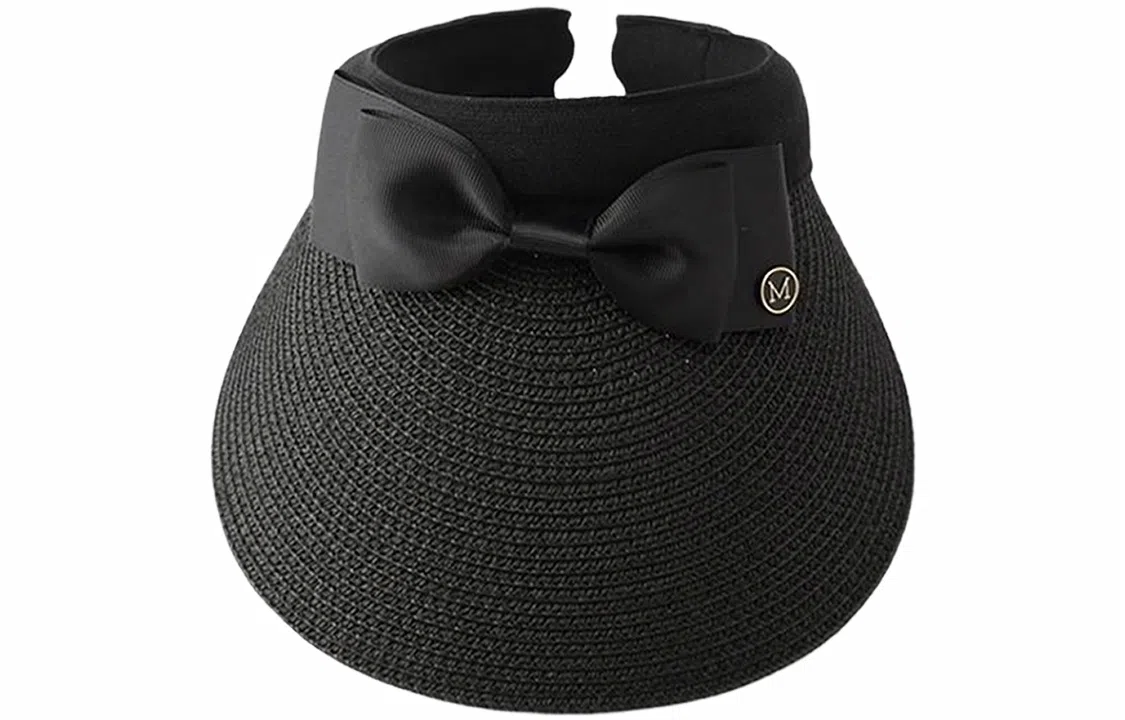 优幽兰 小众大帽檐显脸小户外防紫外线气质优雅旅行穿搭 草编 防晒帽 女款