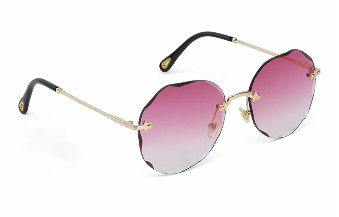 优幽兰 小众设计感防紫外线开车驾驶潮流学生旅行夏旅行 椭圆形 太阳镜眼镜墨镜 男女同款情侣款