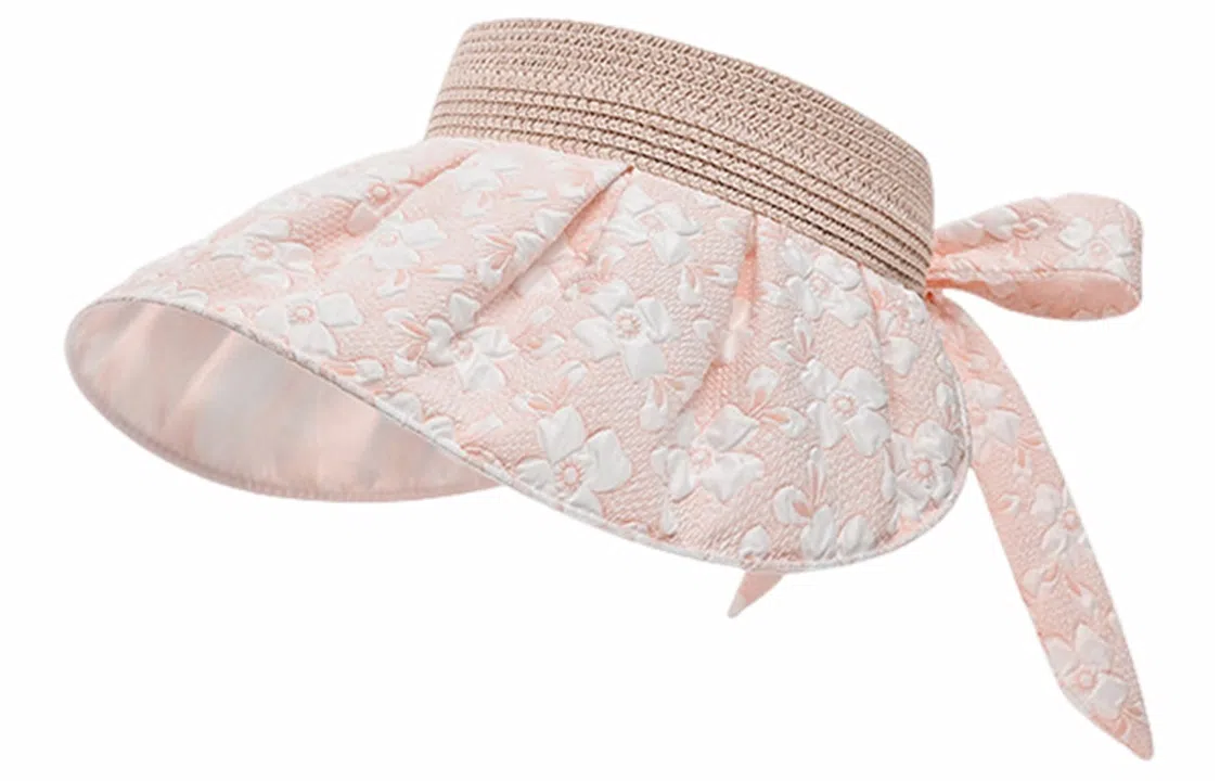 优幽兰 户外旅行大帽檐显脸小法式气质 聚酯纤维 防晒帽 女款