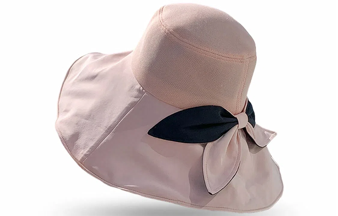 优幽兰 大头围遮阳韩版实用显脸小防紫外线旅游沙滩气质高级感休闲开车 聚酯纤维 渔夫帽 女款