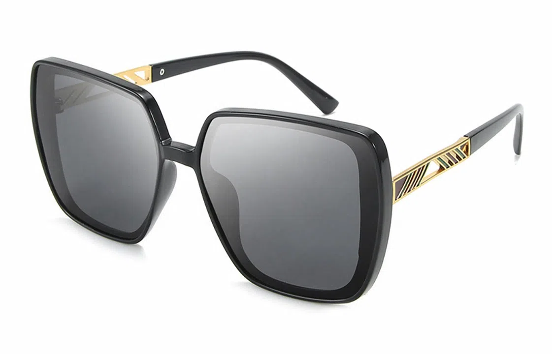 优幽兰 墨镜小众高级感圆脸遮阳休闲户外旅游百搭潮流气质显脸偏光眼镜街拍防晒显瘦简约时尚穿搭 方形 太阳眼镜 男女同款情侣款