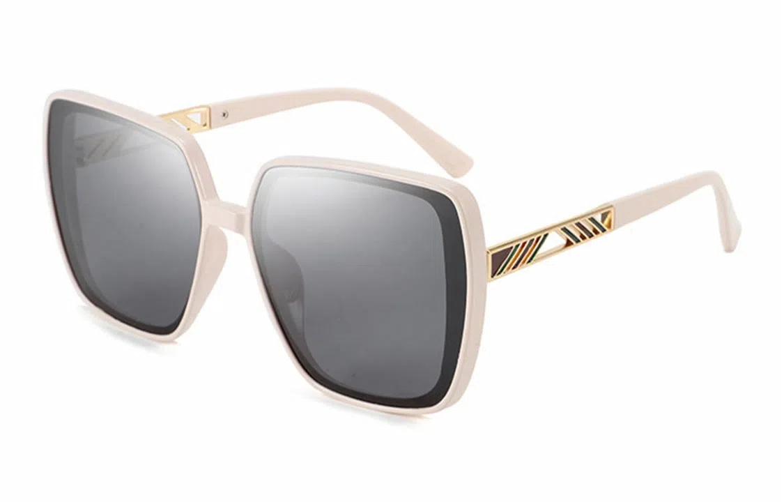 优幽兰 墨镜小众高级感圆脸遮阳休闲户外旅游百搭潮流气质显脸偏光眼镜街拍防晒显瘦简约时尚穿搭 方形 太阳眼镜 男女同款情侣款