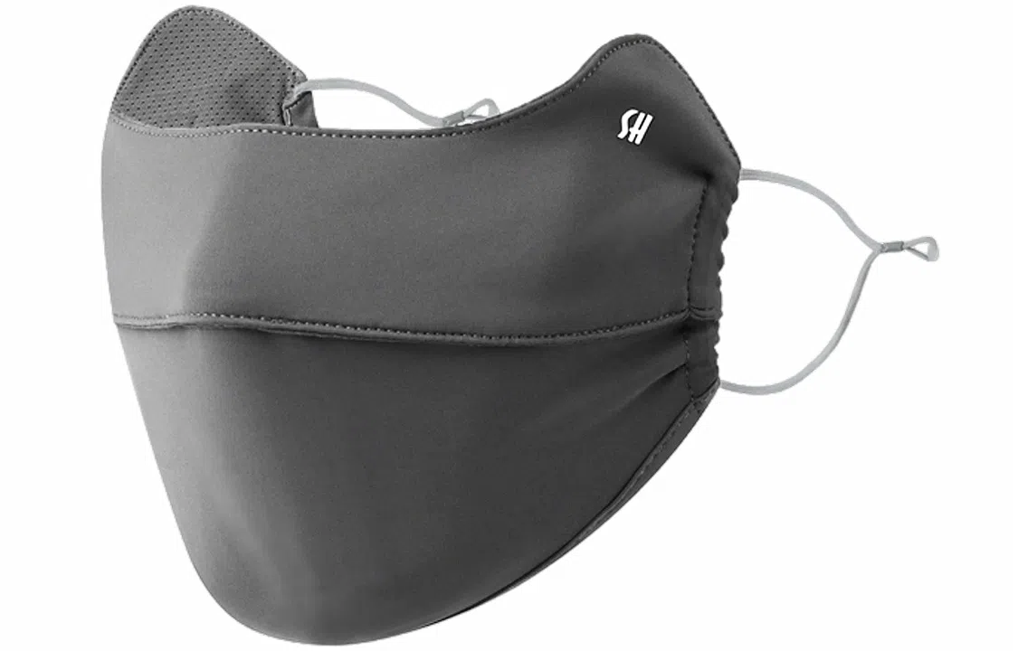 优幽兰 护眼角显脸小高颜值户外出行遮阳防紫外线纯色透气脸罩开车骑行推荐 锦纶 氨纶 防晒面罩 男女同款情侣款