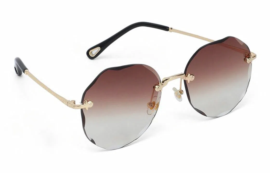 优幽兰 小众设计感防紫外线开车驾驶潮流学生旅行夏旅行 椭圆形 太阳镜眼镜墨镜 男女同款情侣款