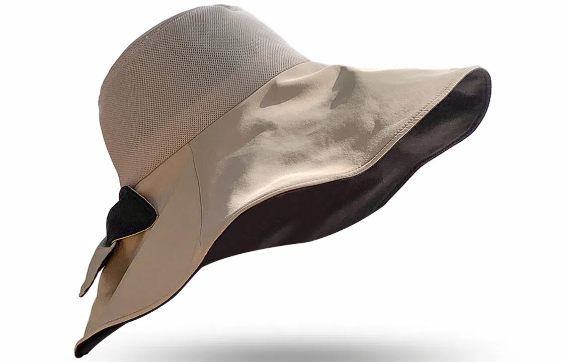 优幽兰 大头围遮阳韩版实用显脸小防紫外线旅游沙滩气质高级感休闲开车 聚酯纤维 渔夫帽 女款