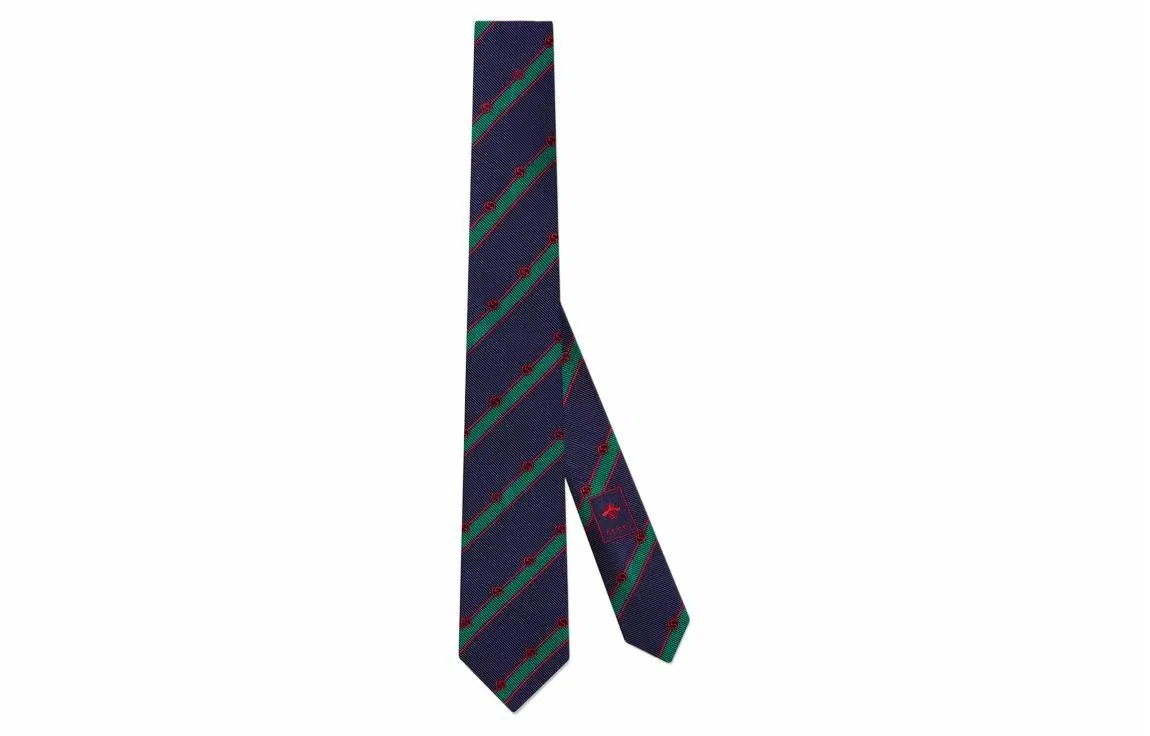Gucci Silk Tie Blue