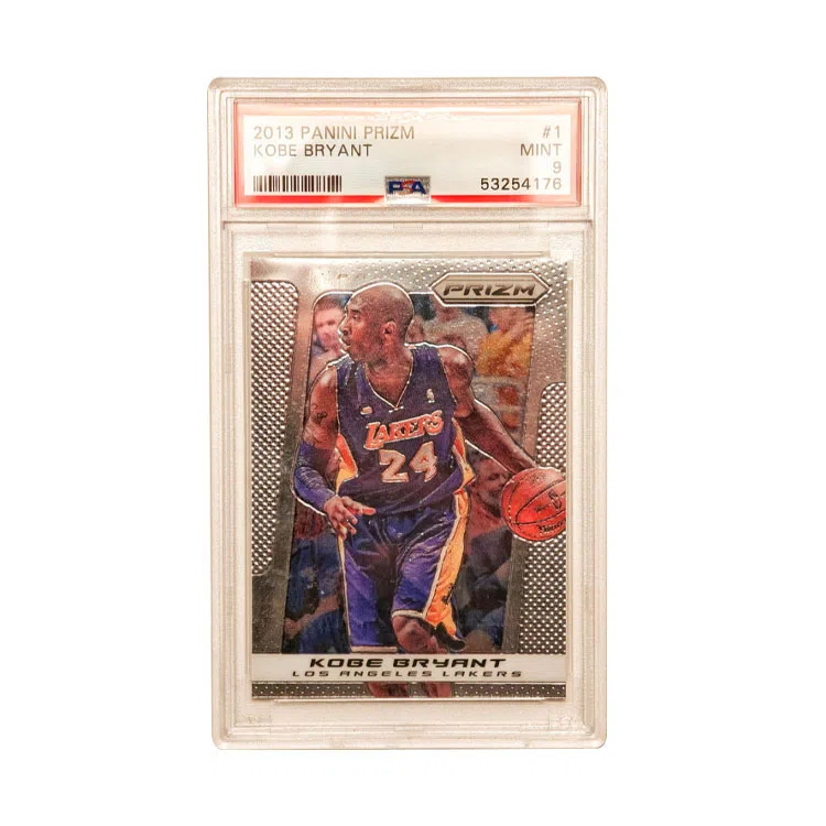 PANINI 2013-14 prizm Kobe Bryant PZ base PSA9