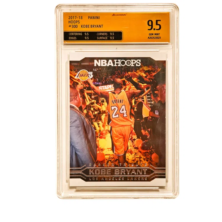 PANINI 2017-18 hoops Kobe Brvant 9.5
