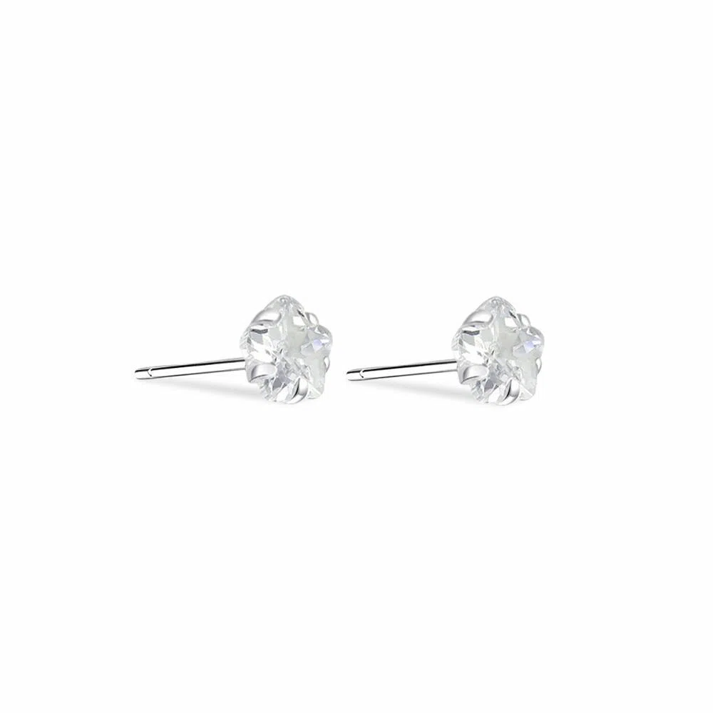 KIVA S999 Star Stud Earrings