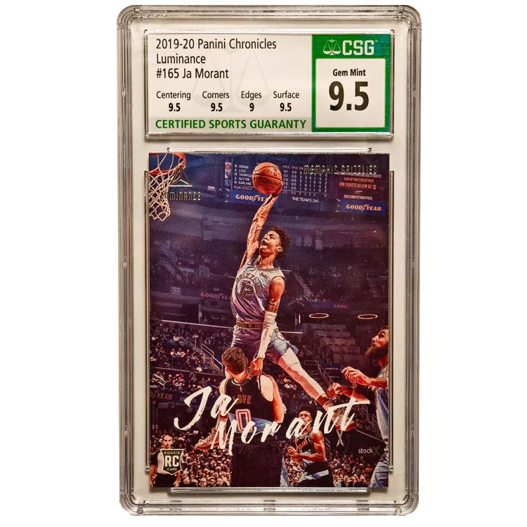 Panini 2019-20 Ja Morant RC Grizzlies Spotlight CSG9.5