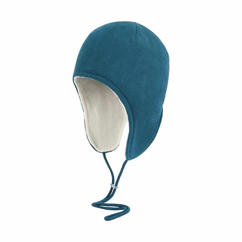 南极人 秋冬季骑行滑雪头盔内胆帽防风小帽护耳抓绒保暖包头帽 加厚 帽子 男女同款情侣款