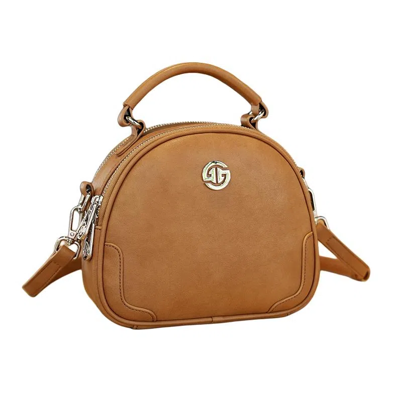 戈兰黛 轻便百搭双隔层 牛皮 手提包 女款 多色