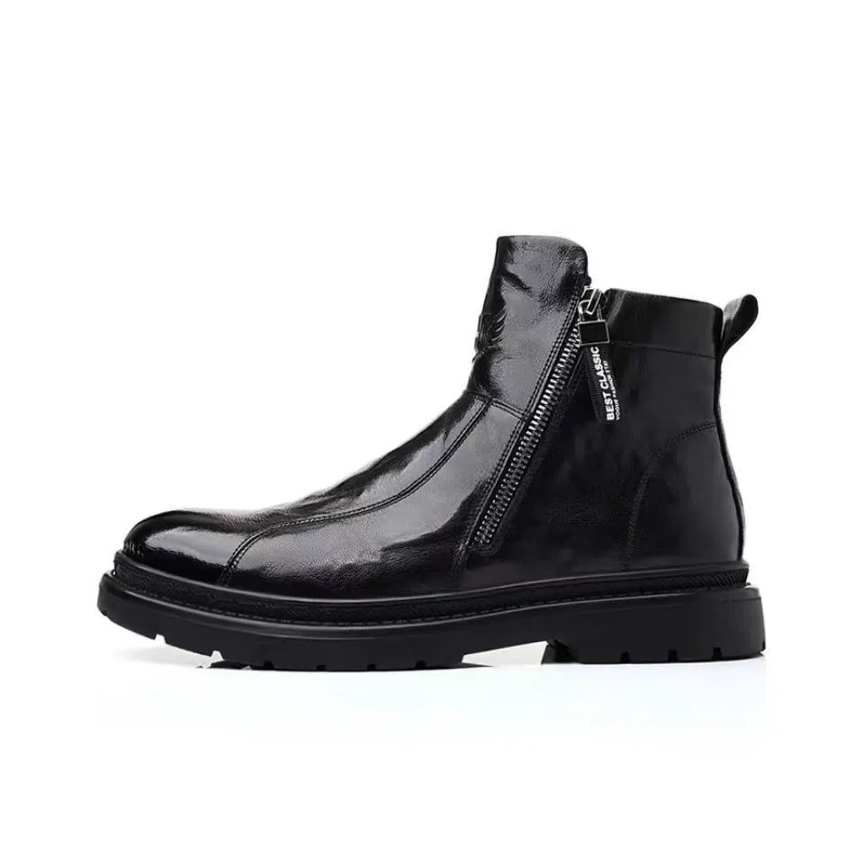 伦马登 羊皮 英伦时尚百搭 短靴 男款