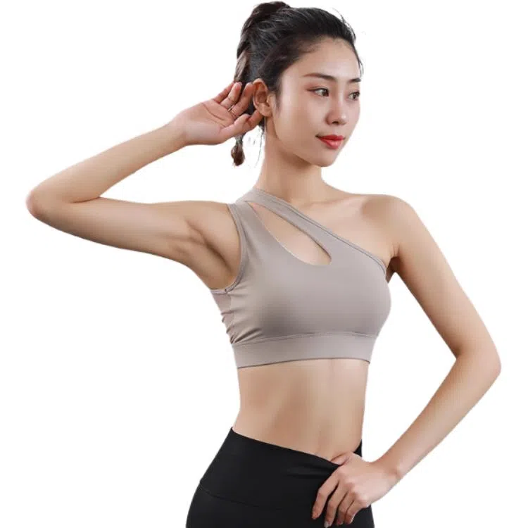 莫代尔 纯色简约舒适聚拢美背镂空文胸 女款